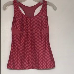 pink nike tank top